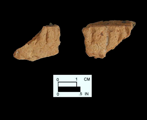 Coulbourn rim sherds from Haddock, site 18WO161/4.